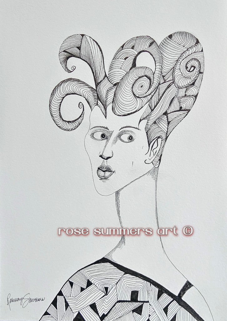 I Wonder.... 11 x 15 inches