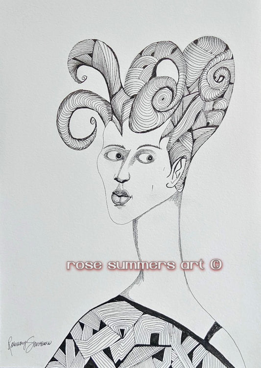 I Wonder.... 11 x 15 inches