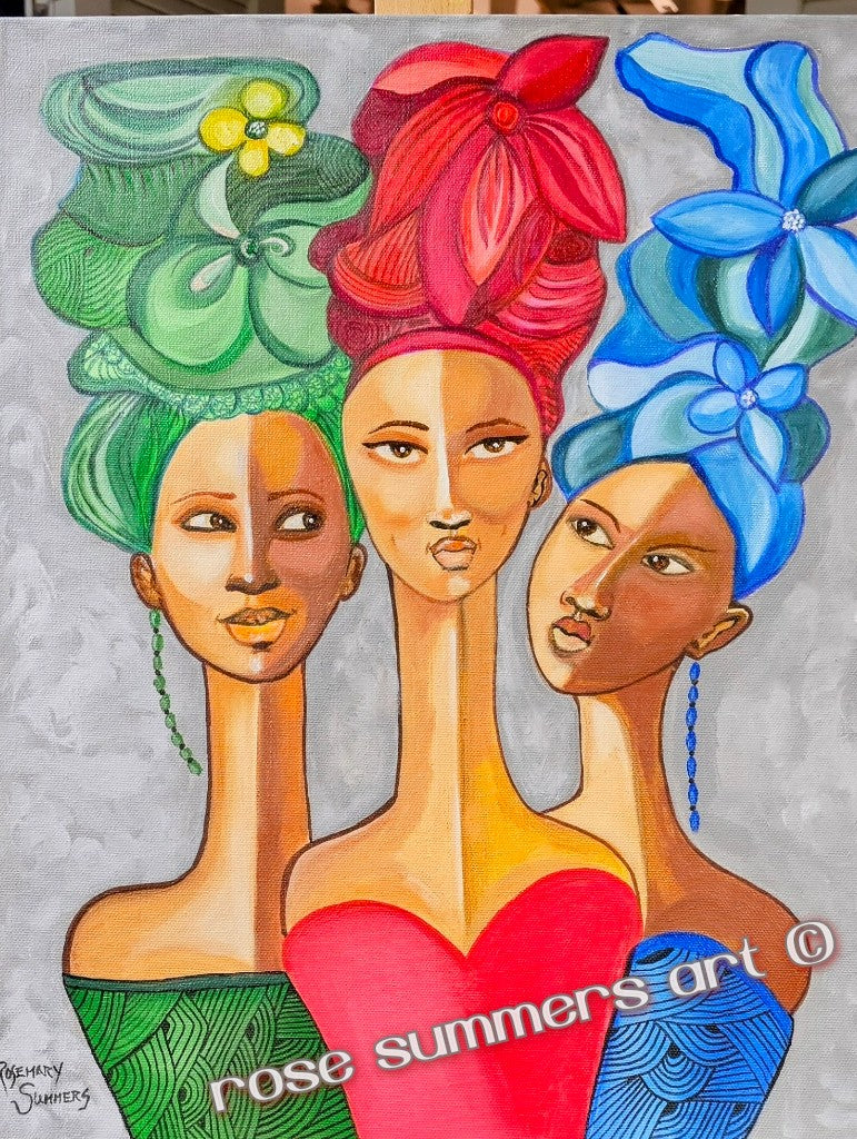 Sista Hats! Archival PRINTS 16 X 20 inches