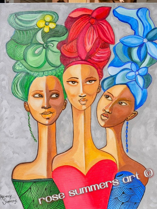 Sista Hats!  Archival PRINTS 16 X 20 inches 50% off Sale!