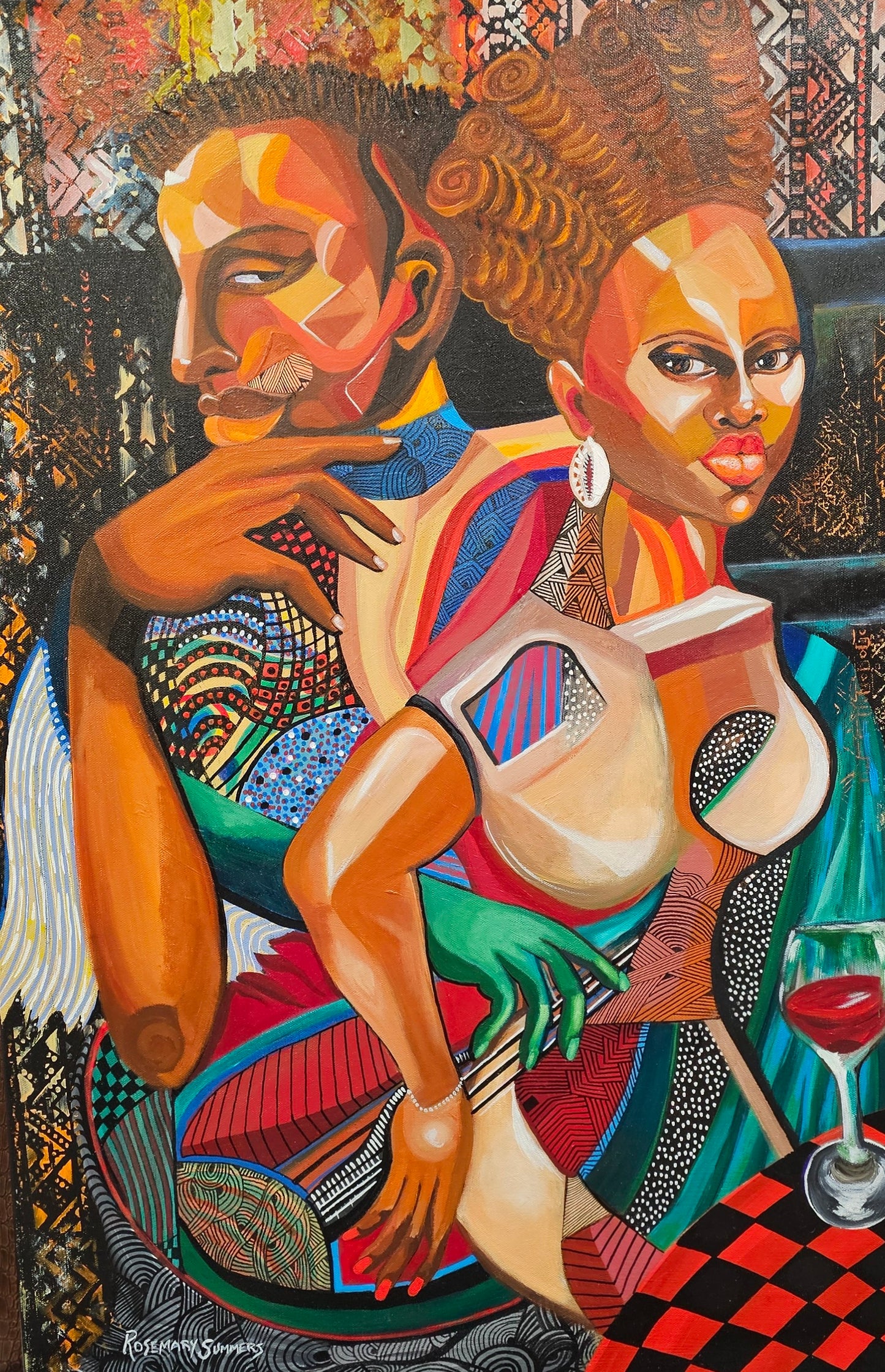 Always Thinking About You! 36 x 24 inches / acrylic