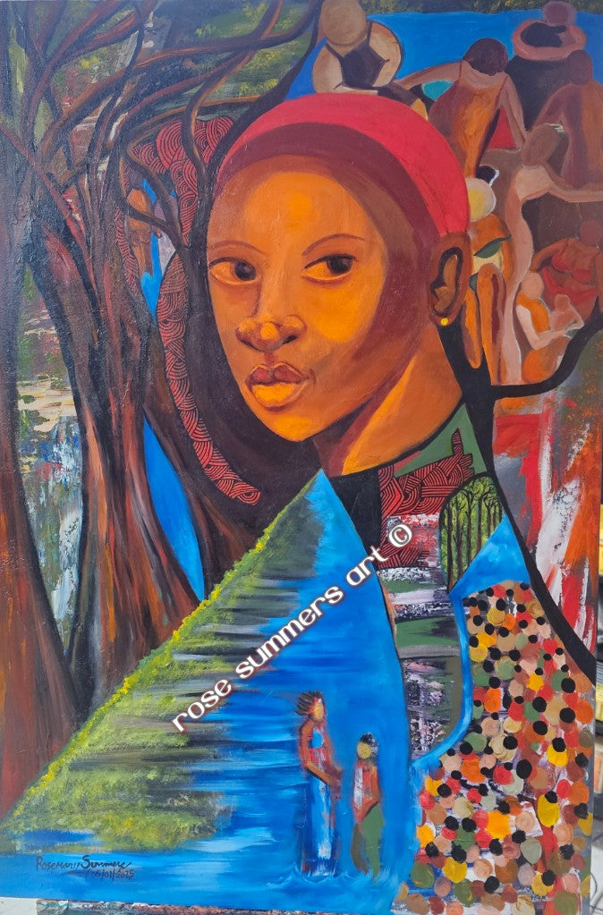 I Remember South Haven 24 x 36 inches/acrylic