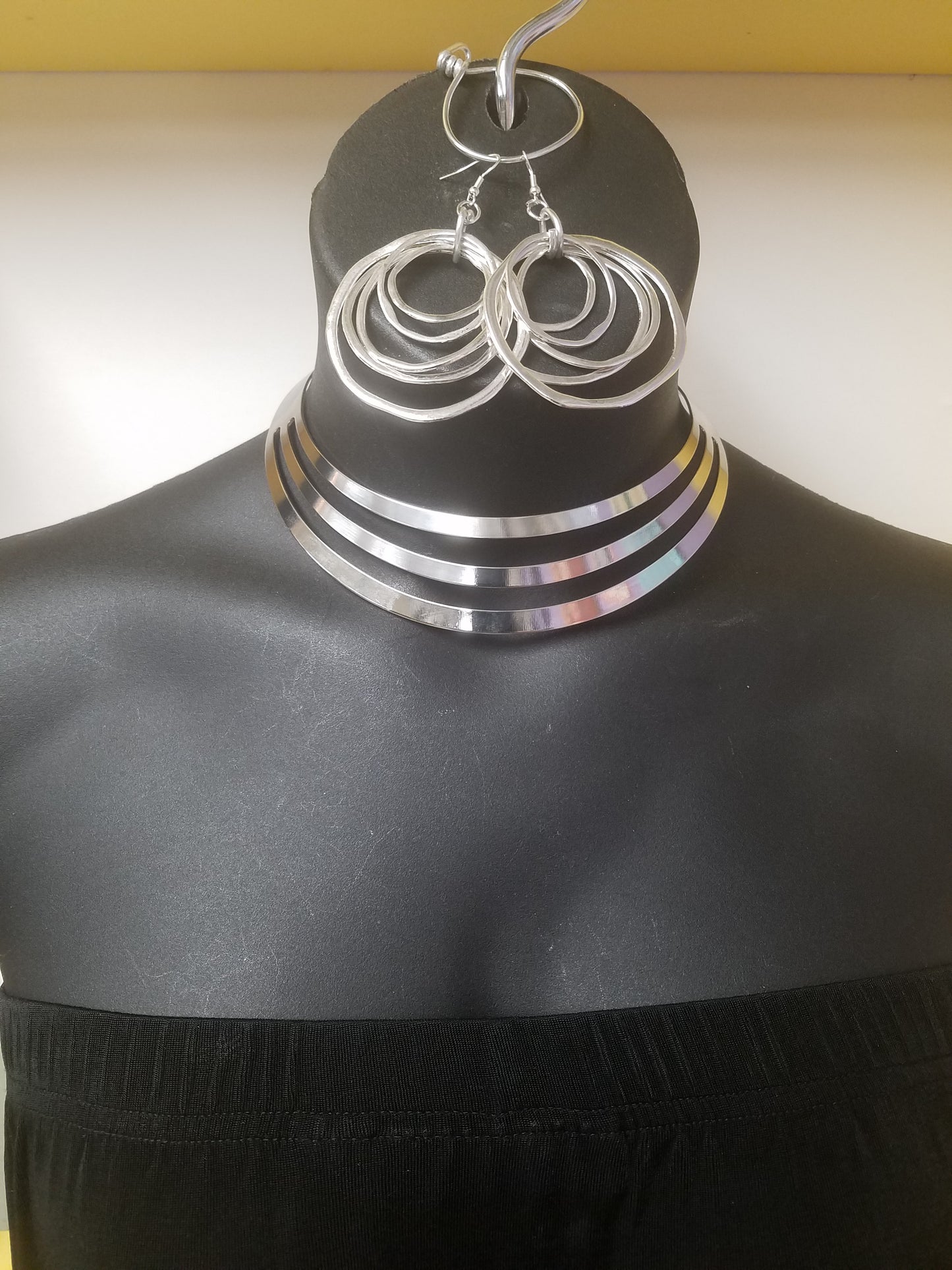 Silver Choker set