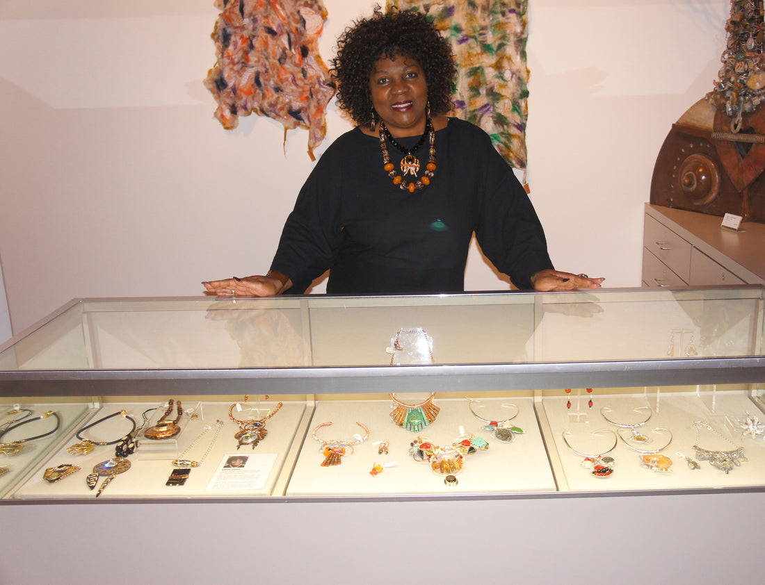 Detroit Jewelry Artist Rose Summers designs at the Detroit Institute of Arts!
