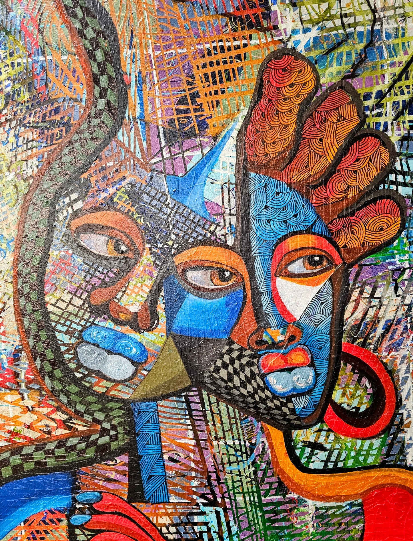 This Time We Got A Good Love!  30 x 40 x 1 inches-acrylic