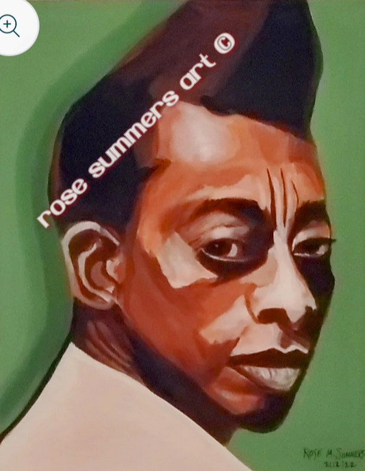 James Baldwin - Archival Print