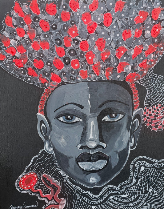 Making a Come Back! 16 x 20 inches on canvas/acrylic