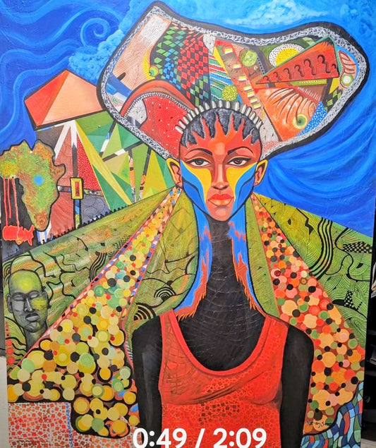 1619-1786-1865-1965 acrylic/4'x5'