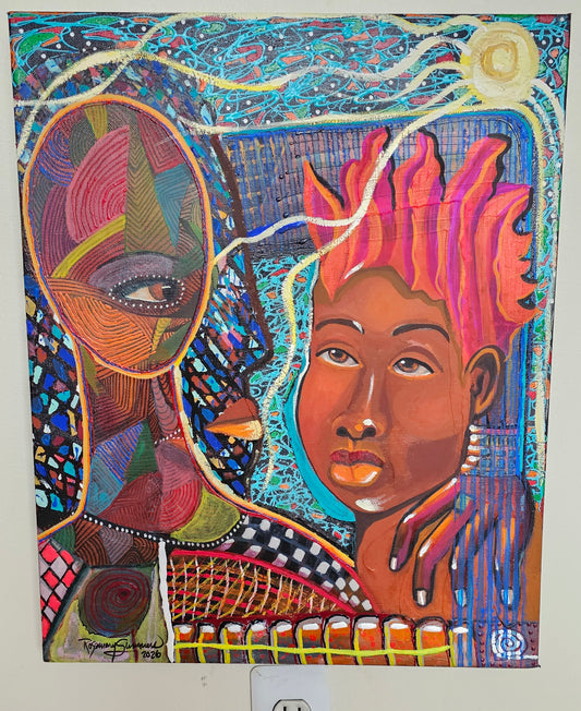 Listen to Your Elders! 16 x20 inches