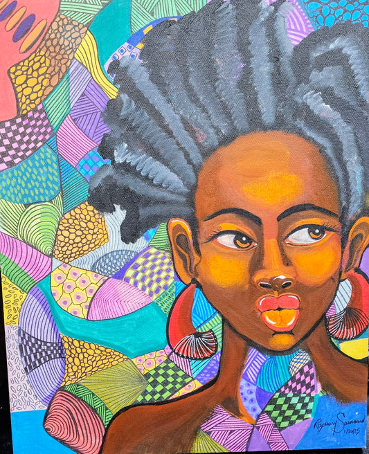 Grandma's Hands!16x20 inches/ original painting/acrylic/gallery wrapped canvas