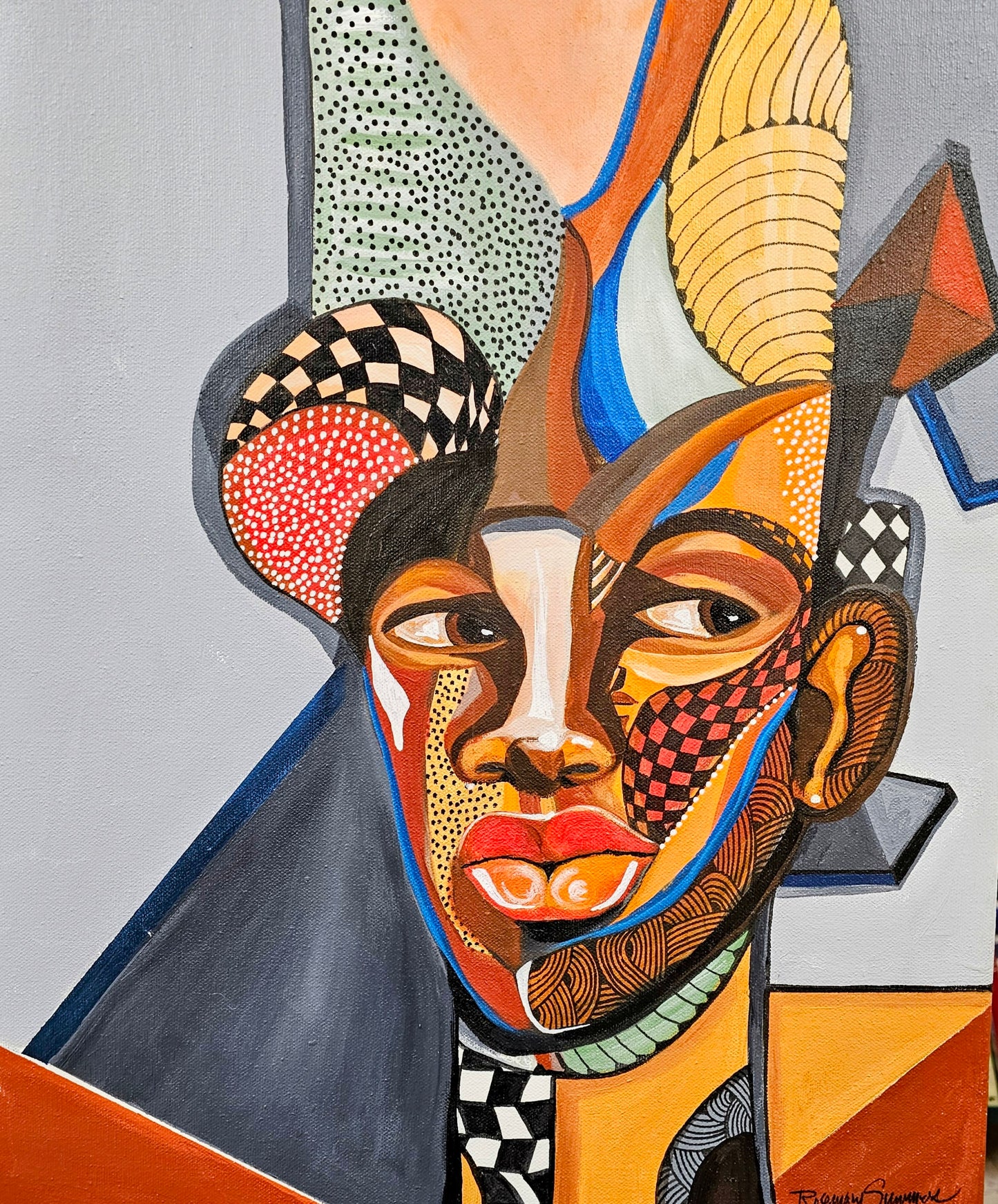 'Luther Expecting Company'16x20 inches