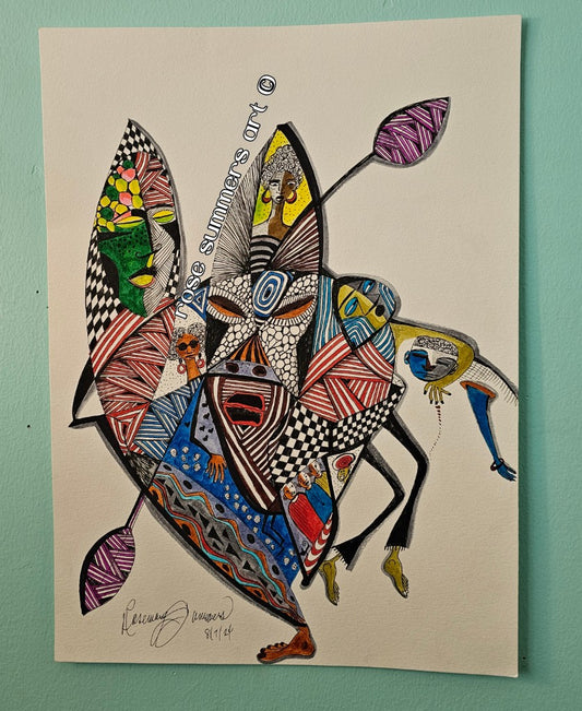 Shielded Love! Original Art