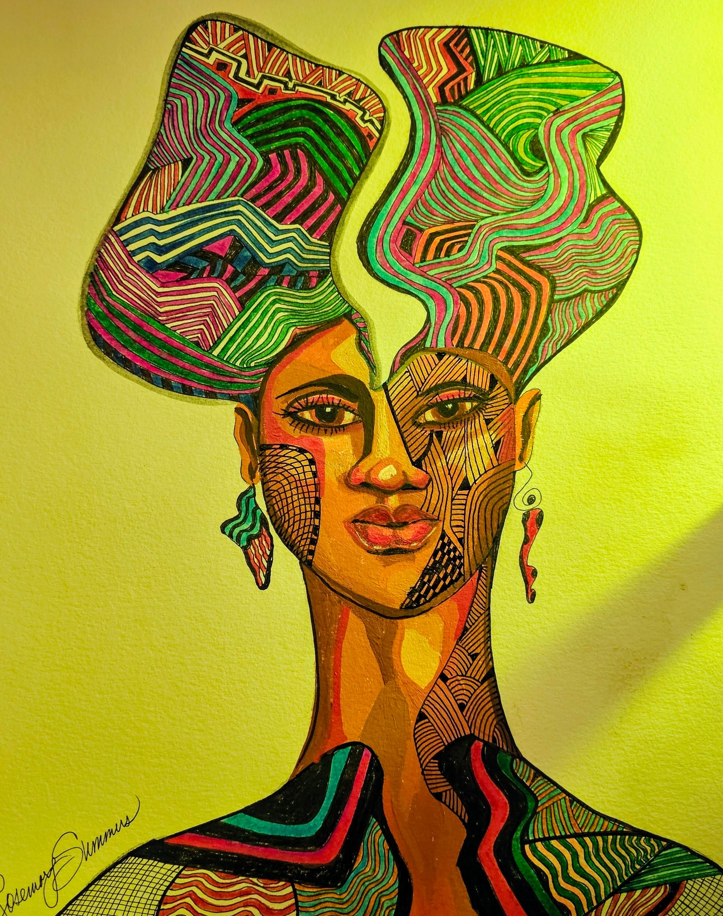 Tignon Woman 1790 Louisiana