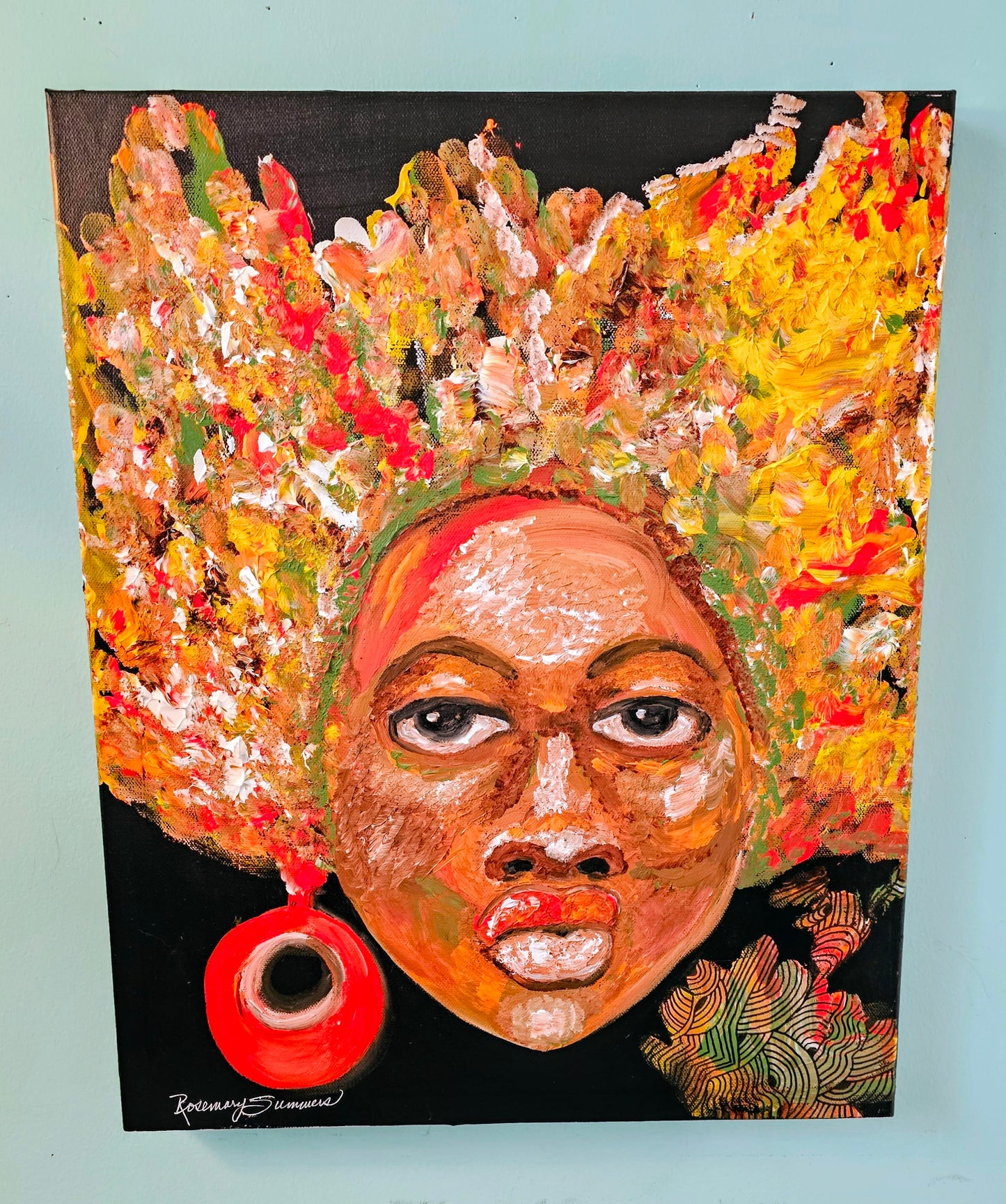 "Where the Light Lives"16x20 inches/acrylic/gallery wrapped canvas-signed/ certificate of authenticity