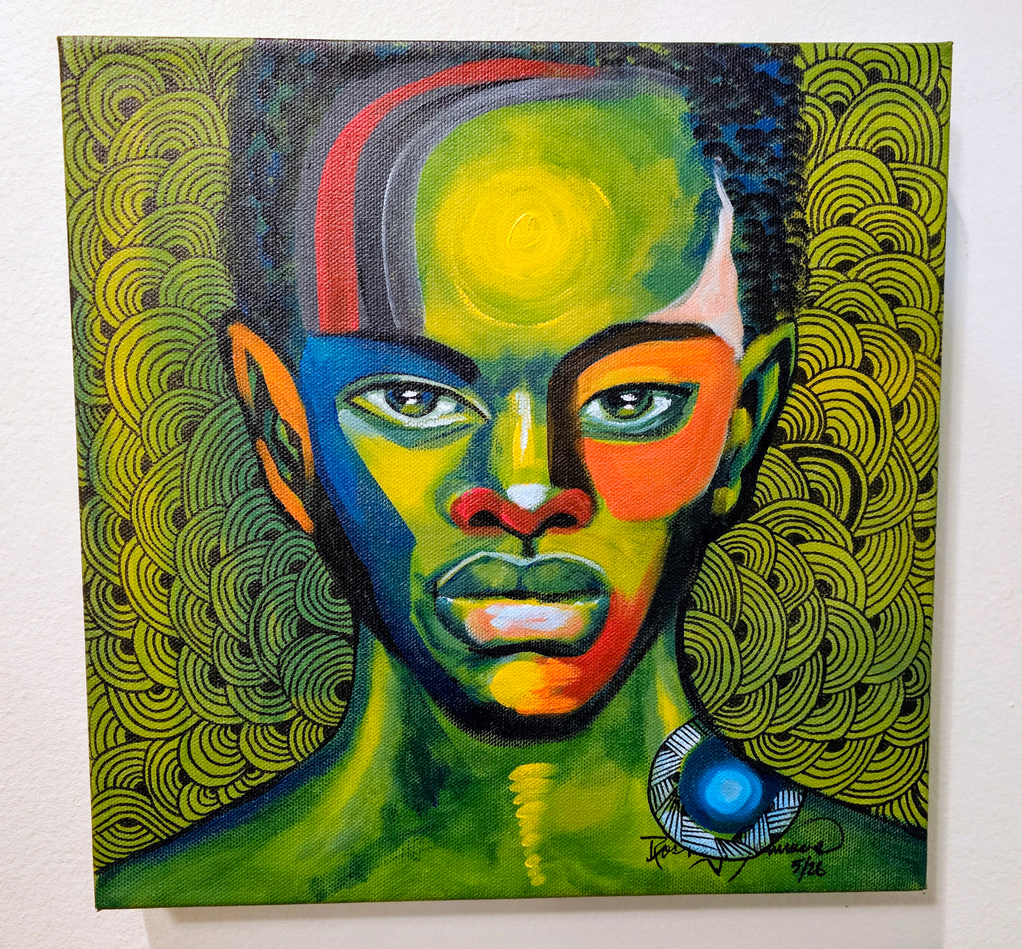 Mandl-Strength or Power-12x12 inches