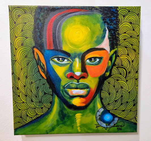 Mandl-Strength or Power-12x12 inches