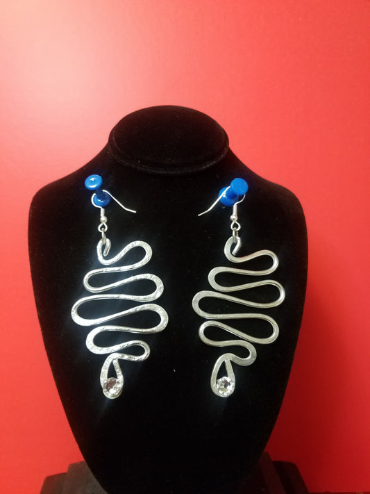 Squiggle earrings