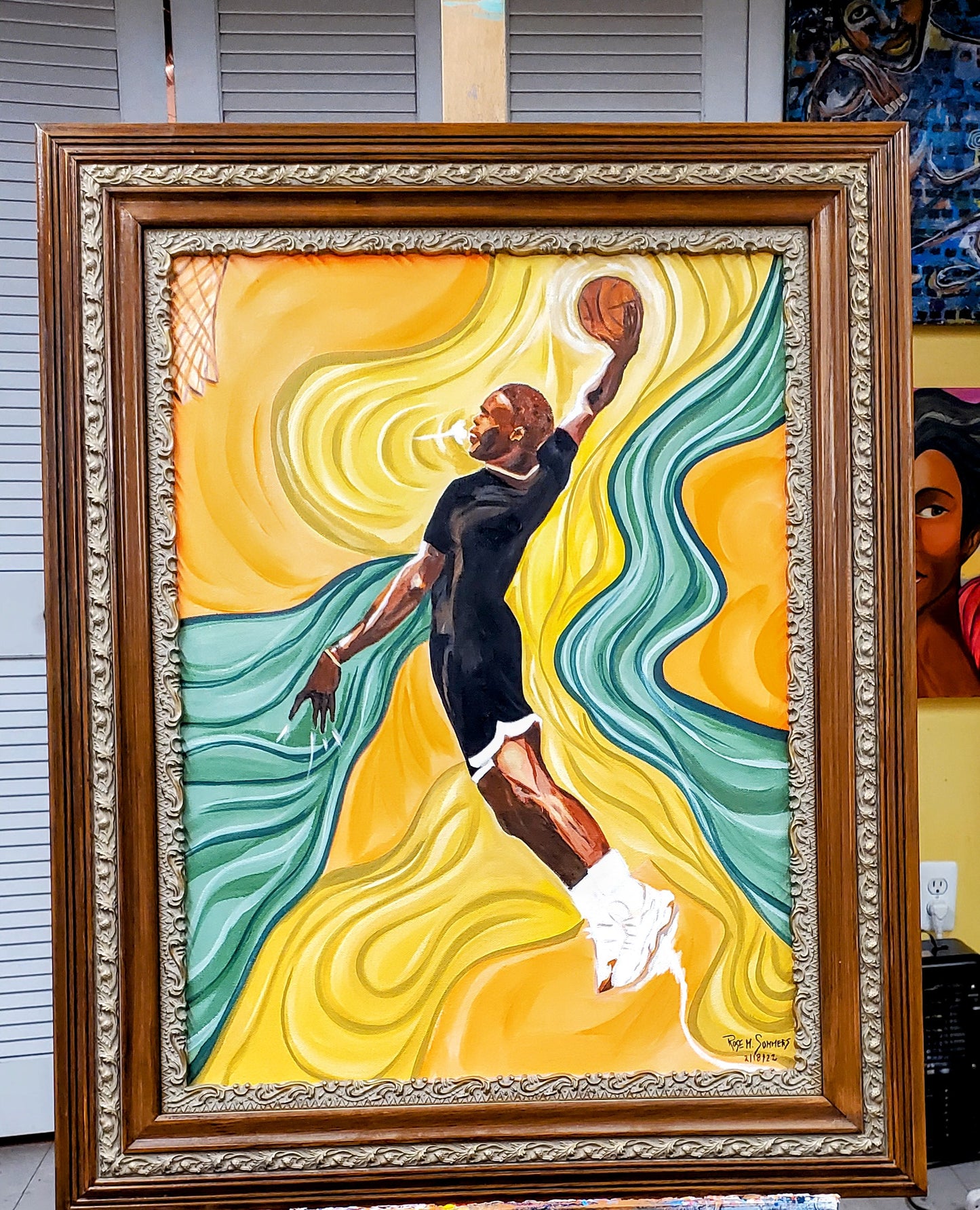 Slam Dunk-original painting