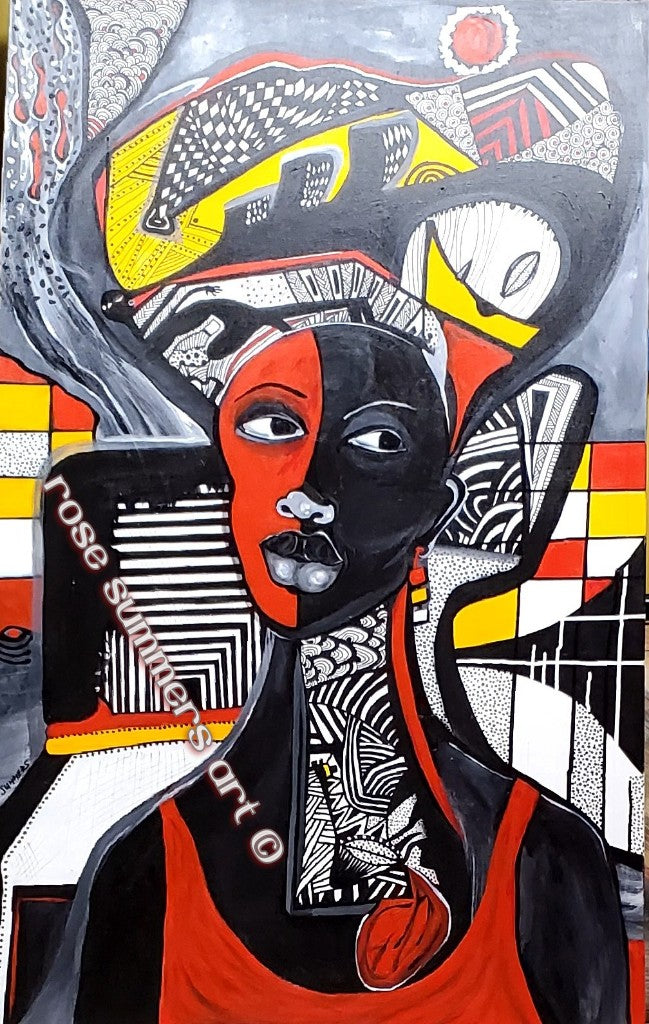 "Door to My Heart"  Archival Print available in size 30x48 inches  limited edition of 100 copies.